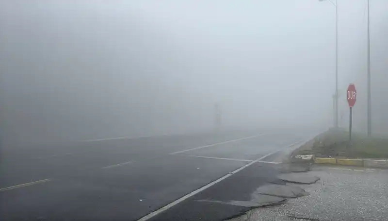 Bolu Dağı'nda Sis Alarmı: Görüş Mesafesi Tehlikeli Derecede Düşüyor!
