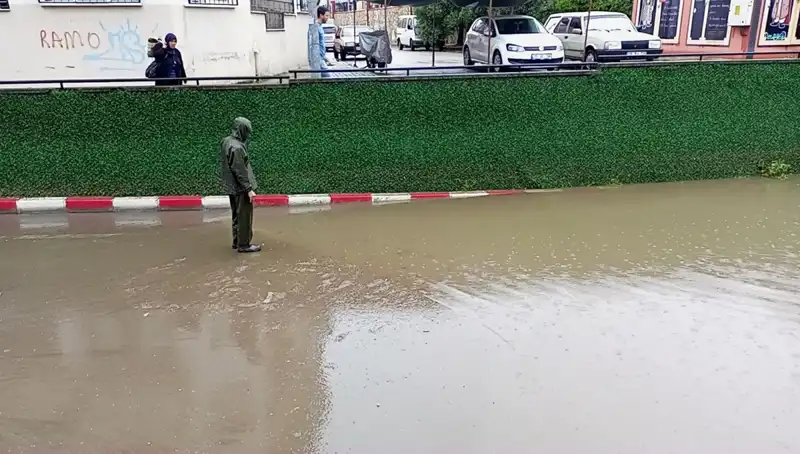 Aydın'da Şiddetli Sağanak: Alt Geçidi Su Bastı, Hayat Durma Noktasına Geldi