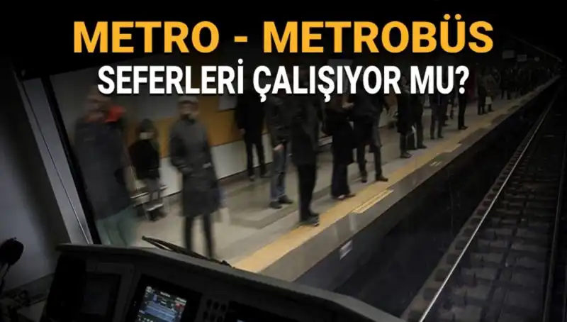 İstanbul’da Bugün Metrobüs ve Metro Seferleri Ne Durumda? Detaylar Burada!