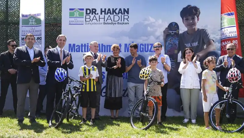 Bahçelievler'de Gençlerin Rüyası: Mattia Ahmet Minguzzi Skate Parkı Açıldı