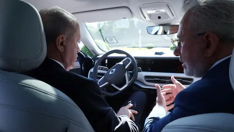Cumhurbaşkanı Erdoğan, Togg’un Yeni Modeliyle İlgili İlk Deneyimini Yaşadı