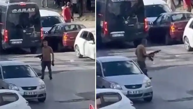 Başakşehir'de Pompalı Tüfekli Şahıs Büyüledi, Sokaklar Korku Dolu Anlara Sahne Oldu