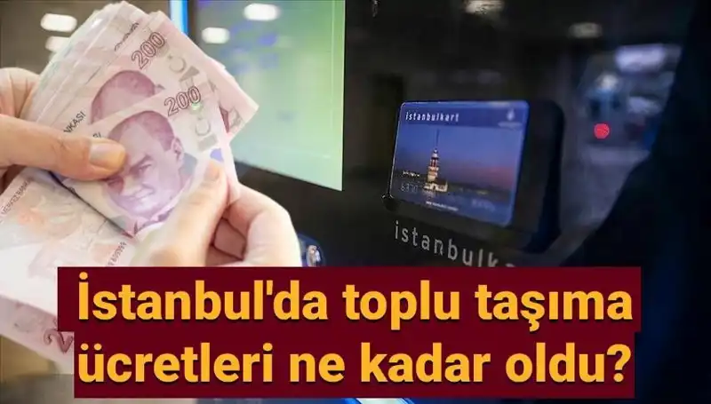 İstanbul’da Toplu Taşıma Ücretlerine Şok Zam! 2023 Güncel Fiyatlar