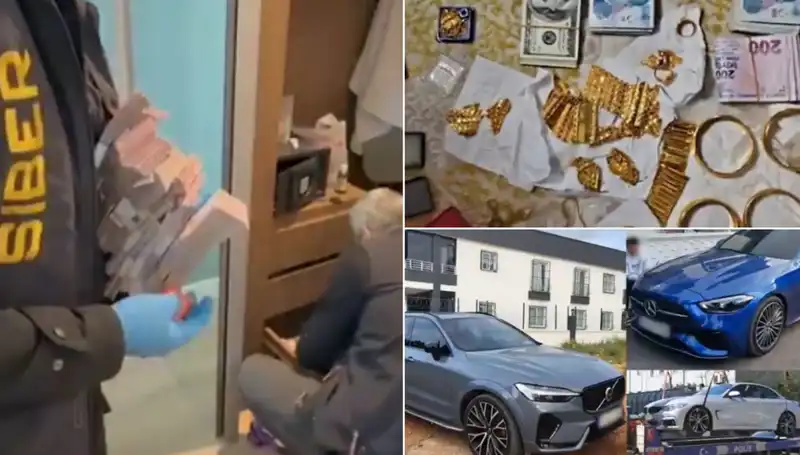 Türkiye Genelinde Gerçekleştirilen Dev Operasyonda 568 Gözaltı ve Şaşırtan Buluntular