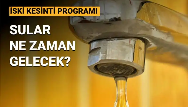 İstanbul’da Sular Kesiliyor: İSKİ Su Kesintisi Programı 3 Mayıs’ta Neleri Kapsıyor?