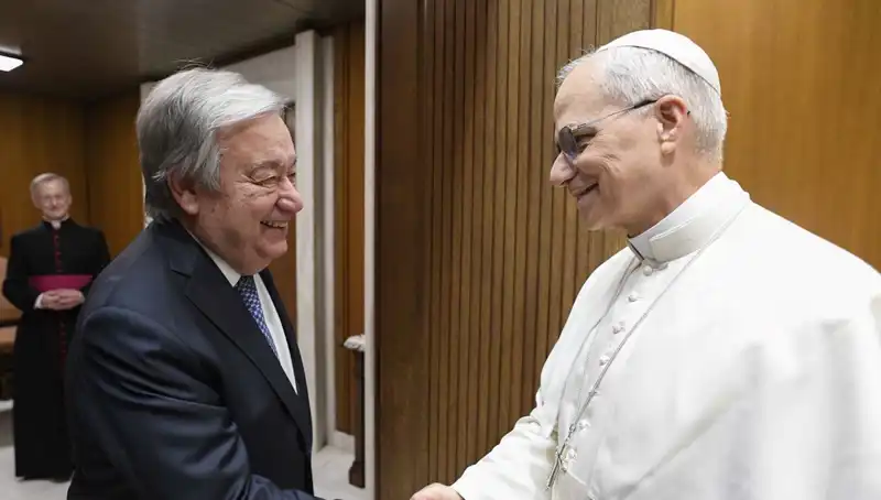 Papa Leo ve Guterres: Dünya Barışı İçin Önemli Görüşme